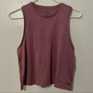 VS Pink athletic Crop Top